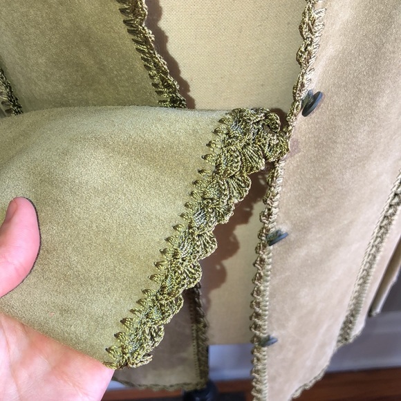 Sigrid Olsen Suede Jacket - size L - Picture 5 of 8